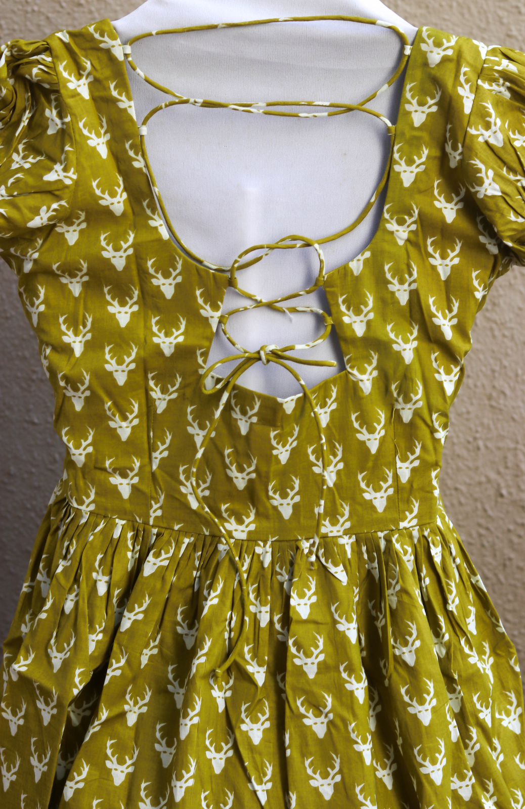 Green backless short dress, backless short one piece, cotton short one piece, short dresses, casual outfit