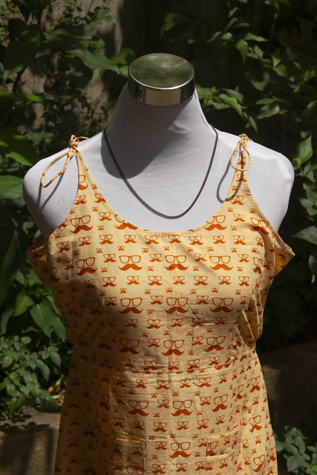 Specs print short dress, cotton short dress, cute short one piece dress, casual short dress