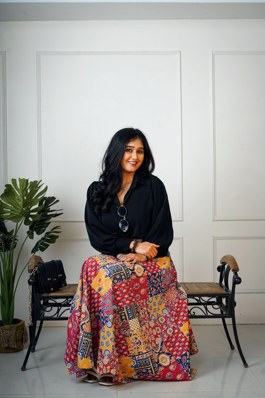 Sneha skirt, wrap around skirt, wrap around, cotton skirt