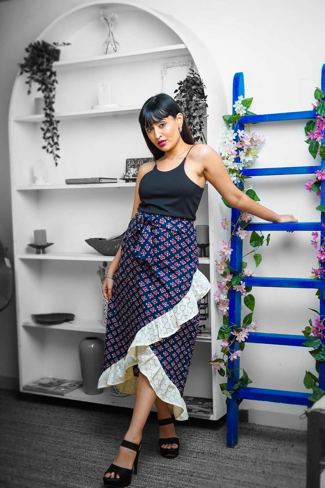 Damini skirt, cotton skirt, cotton long skirt, skirt