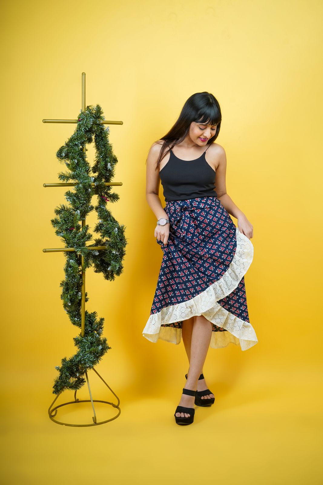 Damini skirt, cotton skirt, cotton long skirt, skirt